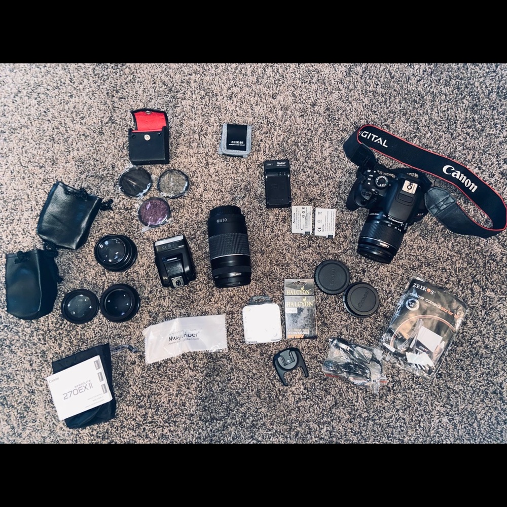 Cannon EOS rebel T4i